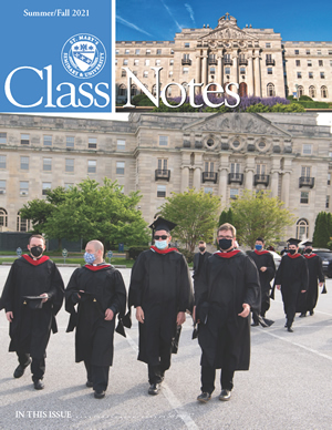 cover of Class Notes Summer/Fall 2021